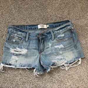 A&F jean shorts